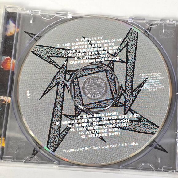 Metallica Reload CD 1997 Hard Rock Album - Picture 3 of 4